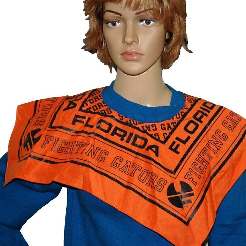 Florida Gators Sweatshirt Pullover Top M and Banda Tultex